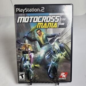Motocross Mania 3 (Sony Playstation 2 PS2, 2005) Complete CIB